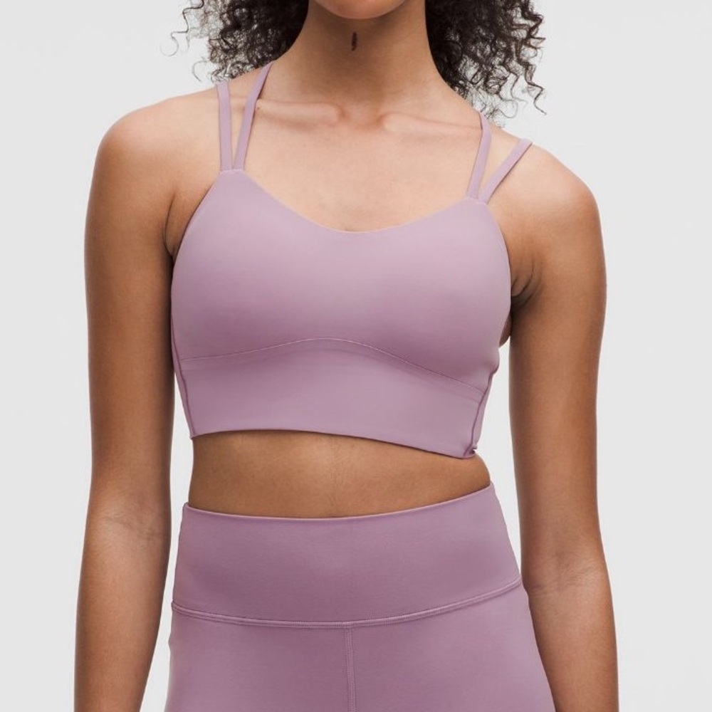 Purple Strappy Women's Bralette